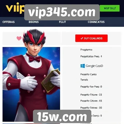 Comparativo de bônus e promoções vip345.com